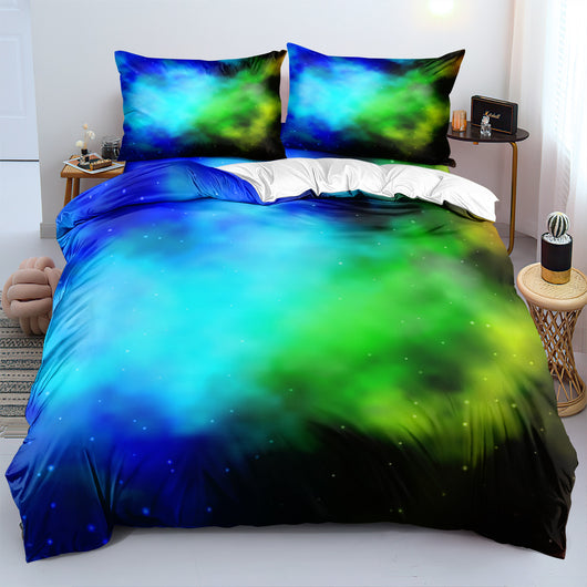 Juego de Cama Tres Piezas con Diseño Digital Estampado - Image 9