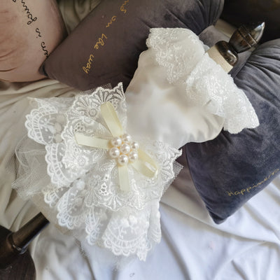 Vestido de Novia Elegante para Perros - Falda Blanca Especial - Image 6