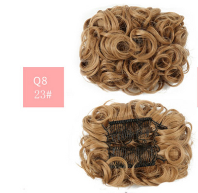Moño Postizo de Fibra Sintética Resistente al Calor - Cabello de Seda Artificial - Image 32