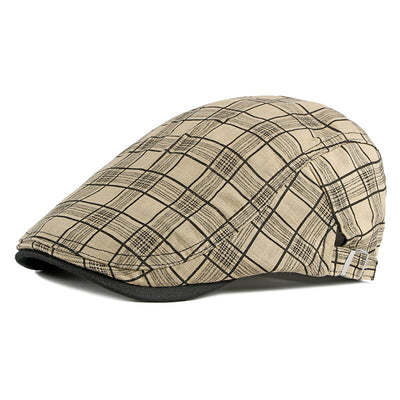 Gorra Británica de Algodón Transpirable con Protección Solar - Image 5
