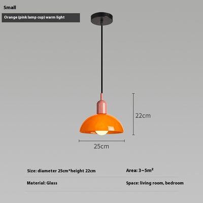 Lámpara Colgante Bauhaus Retro de Cristal para Restaurante - Image 40