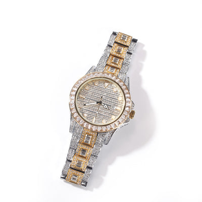 Reloj de Cuarzo Mariposa Diamante con Doble Botón - Image 7