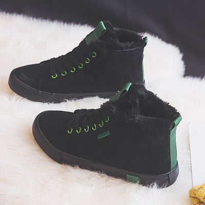 Zapatillas Altas de Algodón para Mujer - Image 6