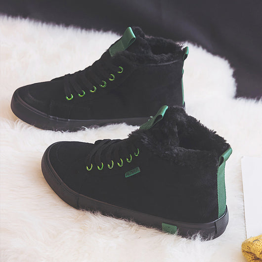 Zapatillas Altas de Algodón para Mujer - Image 6