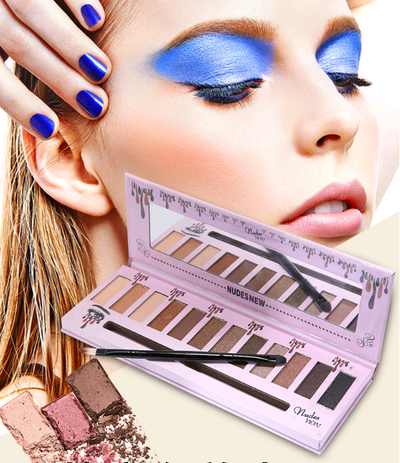 Paleta de Sombras Kelly 12 Colores - Acabado Mate Profesional - Image 8