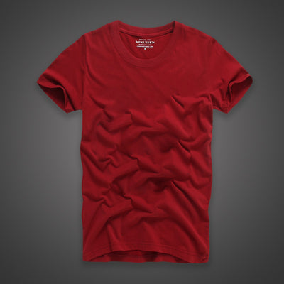 Camiseta de Algodón Puro Cuello Redondo Manga Corta - Image 15
