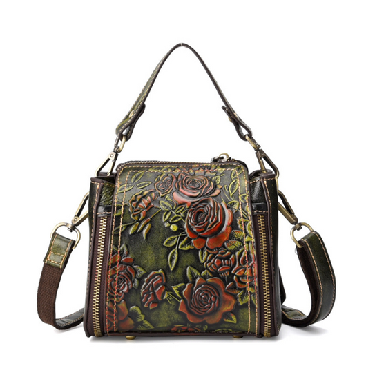 Bolso de Cuero Vintage para Mujer - Mochila Bandolera Artesanal de Piel Premium - Image 4