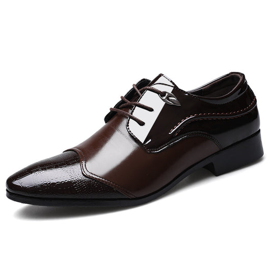 Zapatos Formales de Cuero con Cordones - Estilo Británico Elegante - Image 12