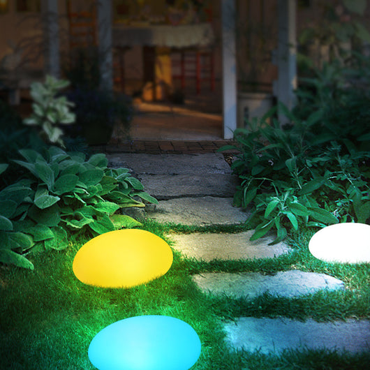 Lámpara Solar LED para Jardín en Forma de Piedra - Image 3