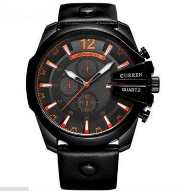 Reloj de Hombre con Esfera Grande y Diseño de Tres Ojos - Image 4