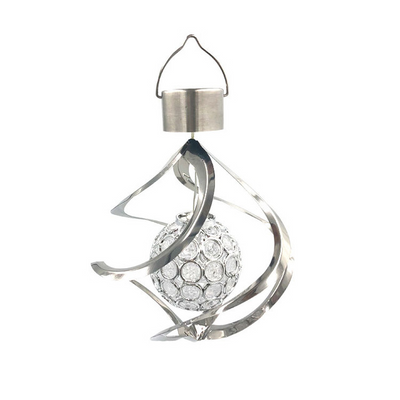 Lámpara Solar LED Giratoria con Campana de Viento - Decoración Exterior Inteligente - Image 15