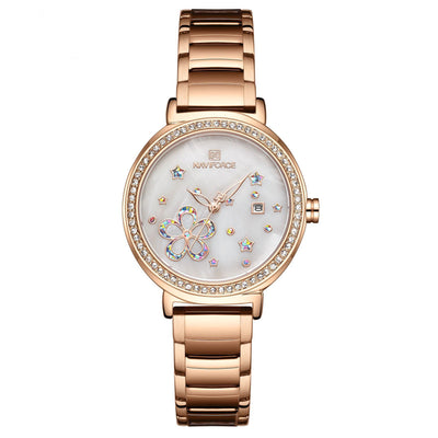 Reloj de Pulsera Floral Acero Inoxidable para Mujer - Image 16