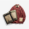 Chaqueta Casual Holgada Estilo Chino Retro con Botones - Talla Grande Hombre