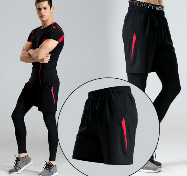 Shorts deportivos de secado rápido para correr y entrenar - Image 6