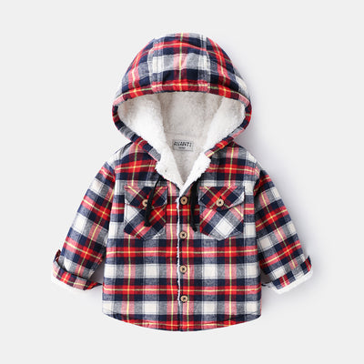 Sudadera con Capucha Extra Gruesa para Niños - Abrigo Perfecto para Otoño e Invierno - Image 4