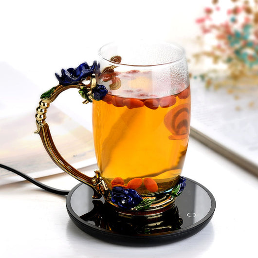 Calentador de Tazas Inteligente para Café, Té y Bebidas