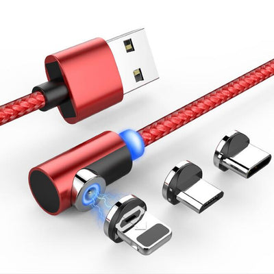 Cable de Carga Magnético Trenzado de Nylon para Celular - Image 4