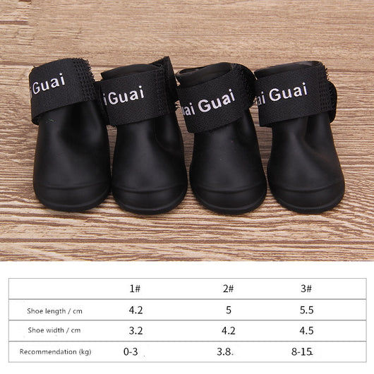 Zapatos protectores para perros con suela suave - Image 3
