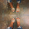 Sandalias Planas Transparentes