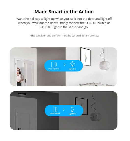 Sensor Inalámbrico de Puertas y Ventanas WiFi Independiente - Image 5