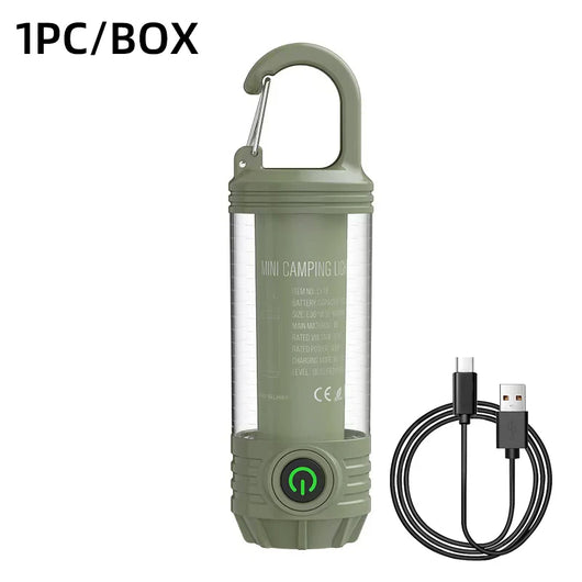 Linterna LED Recargable Multifuncional para Camping y Ciclismo Nocturno - Image 7