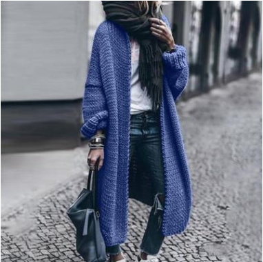 Abrigo Suéter de Lana Casual - Image 11