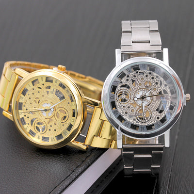 Reloj de Cuarzo Hueco para Hombre - Diseño Moderno sin Mecanismo - Image 7