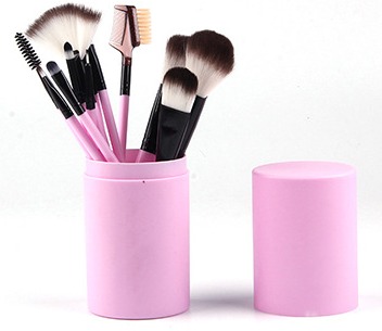 Set de 12 Brochas de Maquillaje Profesional - Rubor, Sombra y Delineador - Image 10