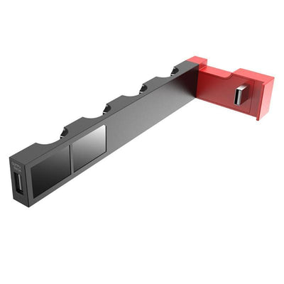 Red and black ípega charging dock for Nintendo Switch Joy-Cons, designed to charge multiple controllers. - Image 7