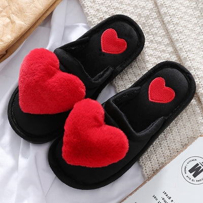 Pantuflas de Invierno Acogedoras con Diseño Romántico para San Valentín - Image 10