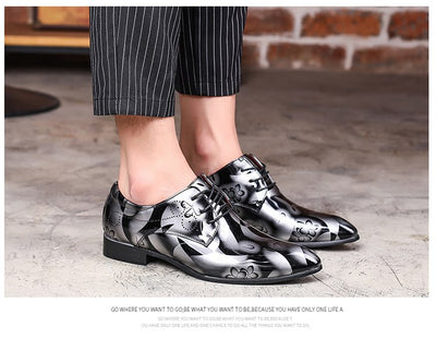 Zapatos de Vestir de Piel con Punta Fina para Hombre - Image 9