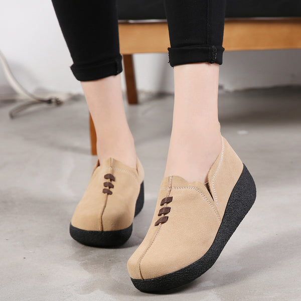 Zapatos Deportivos Acolchados para Mujer con Suela Gruesa