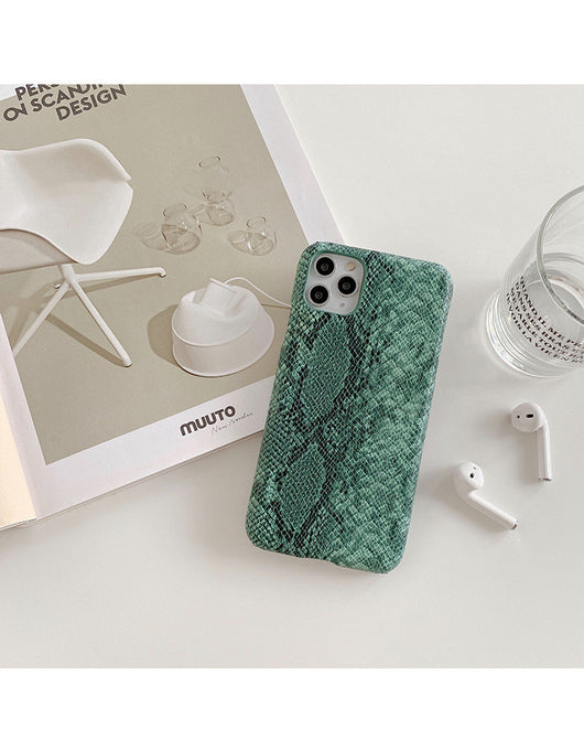 Funda para iPhone con patrón de piel de serpiente retro - Image 8