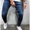 Jeans Casuales de Color Liso para Hombre