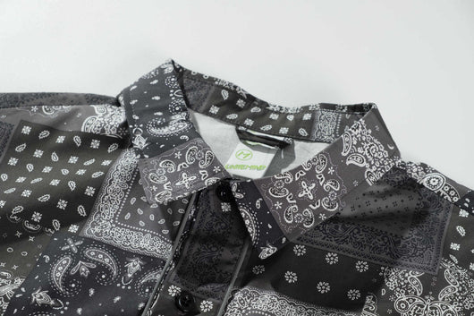 Camisa Étnica Estampada de Manga Corta - Image 4