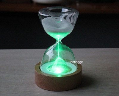 Reloj de Arena Luminoso con Control Remoto y Luz Nocturna - Image 12