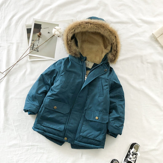Chaqueta Acolchada con Capucha para Niños - Image 20