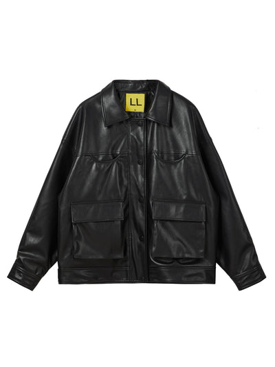 Chaqueta de Cuero para Motociclista - Image 8
