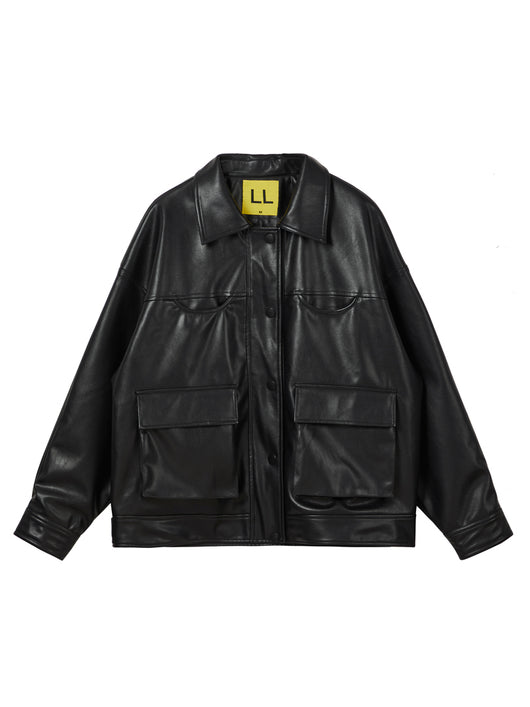 Chaqueta de Cuero para Motociclista - Image 8