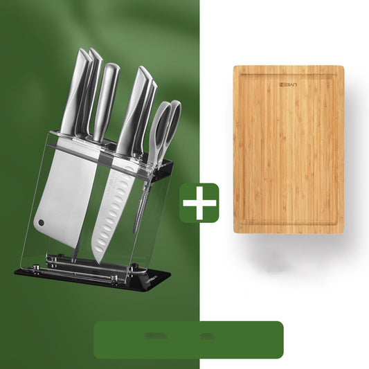 Set de Cuchillo y Tabla de Corte para Cocina - Combo Profesional