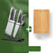 Set de Cuchillo y Tabla de Corte para Cocina - Combo Profesional