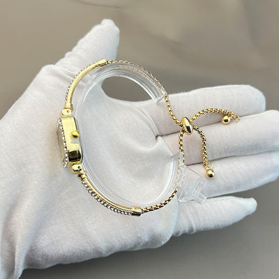 Reloj de Diamantes Cuadrado para Mujer de Moda - Image 4