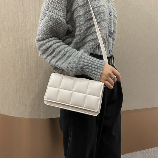 Bolso Bandolera Rombo Elegante - Diseño Minimalista - Image 4