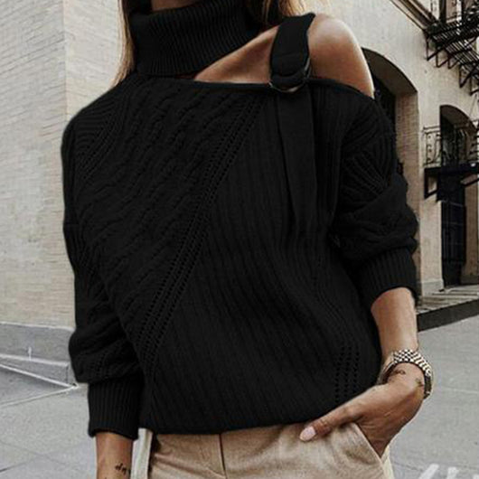 Suéter Mujer Invierno Estampado Leopardo con Costuras Decorativas - Image 11