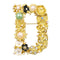 Brooch customization English letter brooch Pearl pin female The letter D