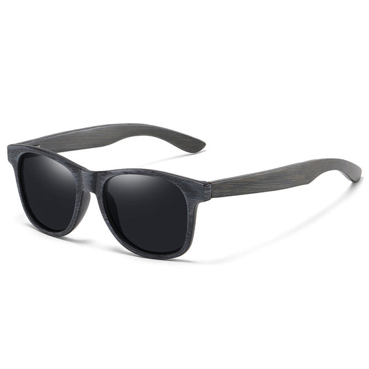 Gafas de Sol Retro con Marco de Madera y Lentes Polarizadas - Image 2