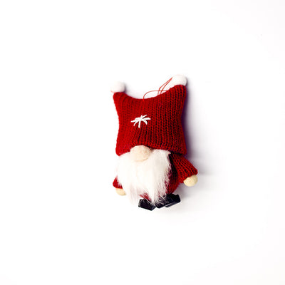 Muñeca Navideña Decorativa con Péndola de Lana sin Rostro - Image 7