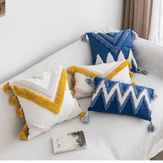 Almohada de Lona de Algodón Premium