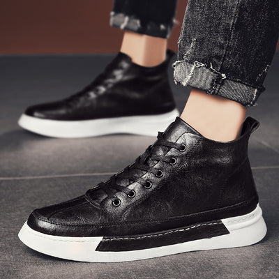 Botas Martin Altas para Hombre - Estilo Británico Clásico - Image 15