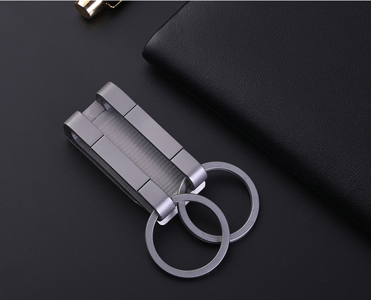 Llavero Doble en Aleación de Titanio para Hombre - Porta Llaves Creativo y Personalizable - Image 10